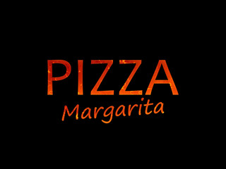 Fototapeta na wymiar Pizza Margarita