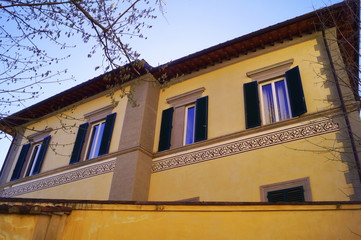 Fototapeta na wymiar Palace in the former mental hospital of San Salvi in Florence, Italy