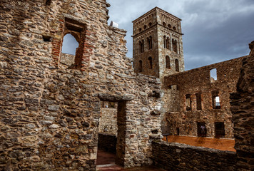 Benedictine Monastery Sant Pere de Rodes, Spain
