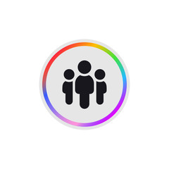 Teamwork -  Modern App Button