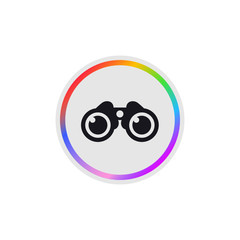 Binoculars -  Modern App Button