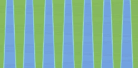 Blue and green background with a graphic pattern of lines and stripes, texture of white squares and rectangles. Modern abstract design in bright colors, a template for a screensaver.