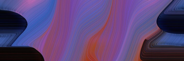 surreal designed horizontal header with old lavender, very dark pink and dark moderate pink colors. fluid curved flowing waves and curves