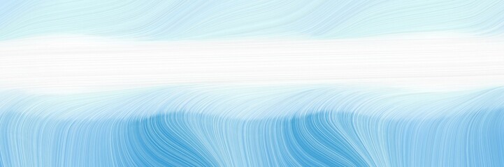 moving designed horizontal banner with lavender, sky blue and corn flower blue colors. fluid curved flowing waves and curves