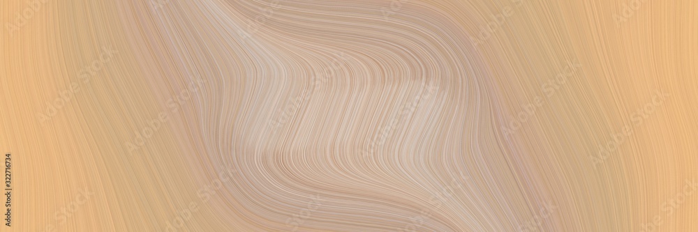Aufkleber colorful header design with tan, silver and burly wood colors. fluid curved lines with dynamic flowi