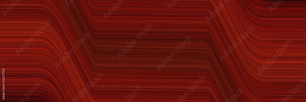 Poster dynamic banner with dark red, firebrick and very dark red colors. fluid curved lines with dynamic flowing waves and curves