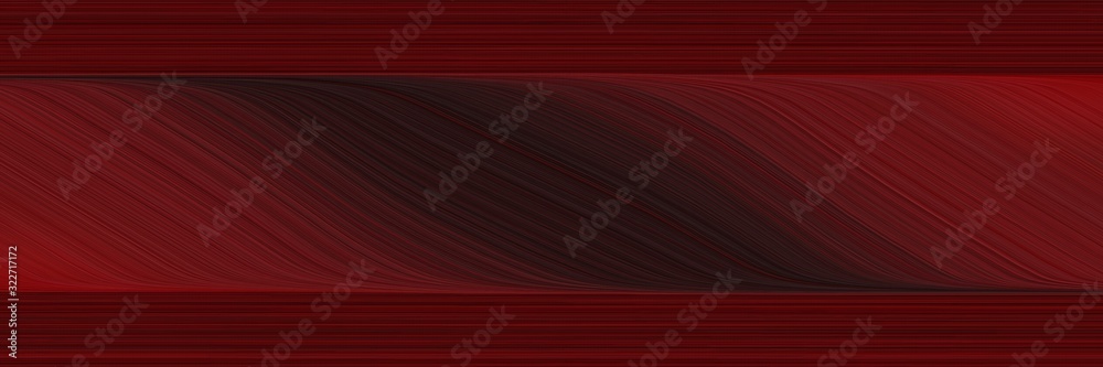 Poster moving header with very dark pink, dark red and very dark red colors. fluid curved flowing waves and curves