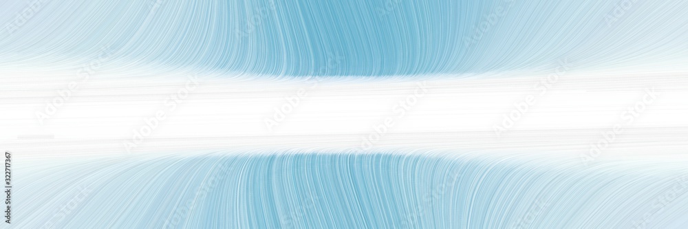 Poster moving banner with powder blue, lavender and sky blue colors. fluid curved lines with dynamic flowin
