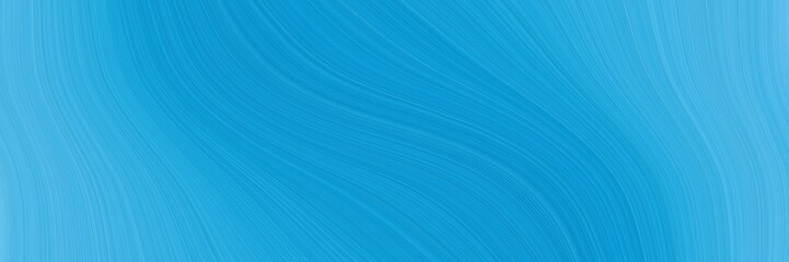 artistic header design with dodger blue, medium turquoise and strong blue colors. fluid curved lines with dynamic flowing waves and curves
