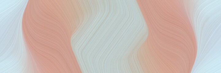 modern designed horizontal header with tan, light gray and silver colors. fluid curved flowing waves and curves