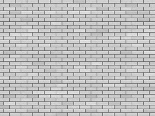 Modern white blank brick wall. Texture background.