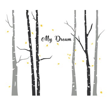 The beautiful tree with the quote