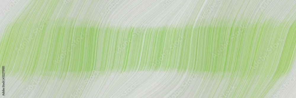 Aufkleber moving header with pastel gray, moderate green and dark khaki colors. fluid curved lines with dynamic flowing waves and curves