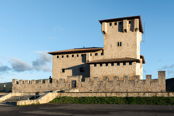 Fototapeta na wymiar Tower-Palace of Varona, Alava, Spain