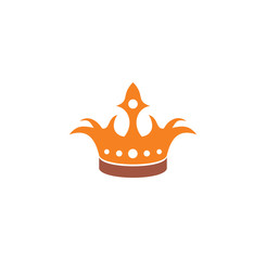 Crown icon on background for graphic and web design. Creative illustration concept symbol for web or mobile app.
