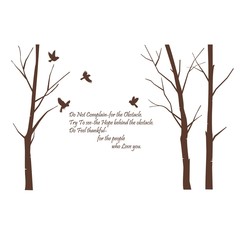 The beautiful tree with the quote