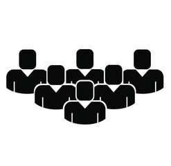 group icon on white background