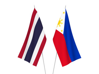 Thailand and Philippines flags