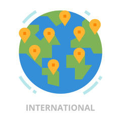International icon