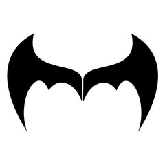 vector illustration of a bat
