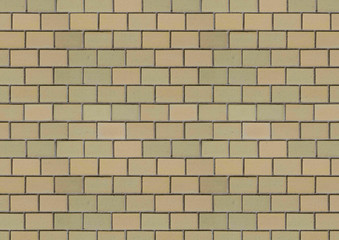 Obraz premium Gray brick wall wide panorama of masonry