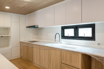 spacious kitchen room. modern design