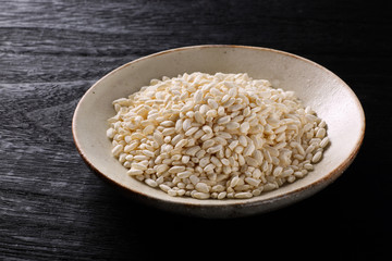 米麹のクローズアップ