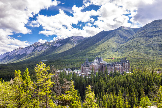 Canadian Rockies At Banff, Canada