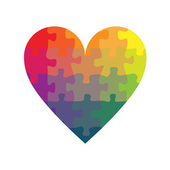 rainbow heart