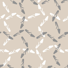 Soft background in brown colors. Textile vector pattern for interior, fabric, tile.