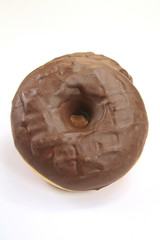 donuts sur un fond blanc