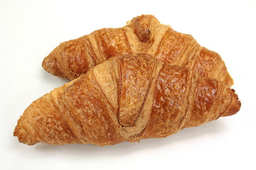 croissant sur un fond blanc