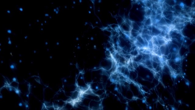 4k abstract animated particle background