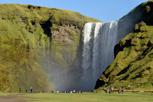  Skogafoss waterfall Iceland