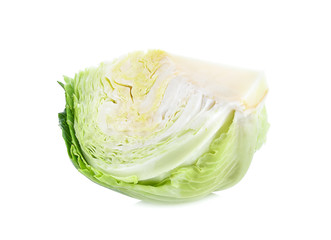 Cabbage isolated on white background