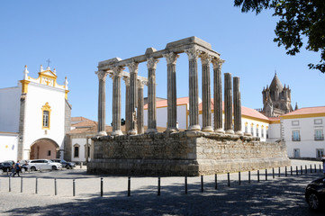 Der Diana-Tempel in Evora 