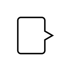 Fototapeta premium chat bubble