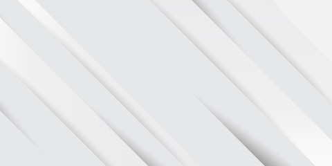 Obraz premium Grey white abstract background paper shine and layer element vector for presentation design. Suit for business, corporate, institution, party, festive, seminar, and talks.