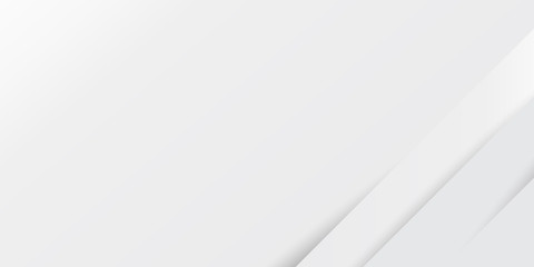 Grey white abstract background paper shine and layer element vector for presentation design. Suit for business, corporate, institution, party, festive, seminar, and talks.