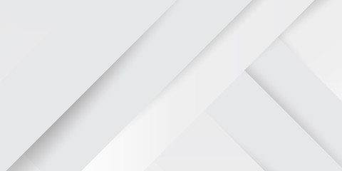 Grey white abstract background paper shine and layer element vector for presentation design. Suit for business, corporate, institution, party, festive, seminar, and talks.