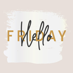 Hand Lettering Inspirational Vector Quote