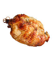 meatloaf, pork meat  (tasty and healthy grill food bbq) menu concept. background. top view. copy space