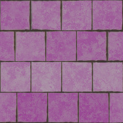 Tile pattern interior- 3D illustration