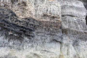 background and texture of rocky mountain close up