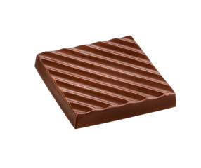 Chocolate  isolated on white background with clipping path