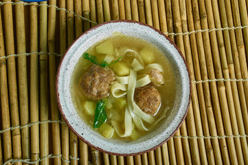 Armenian  Meatball Soup