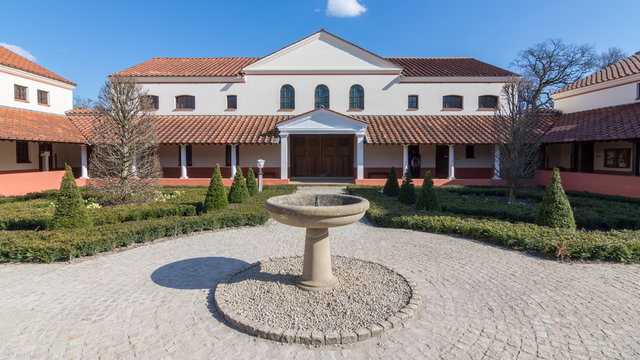 fontaine villa Borg