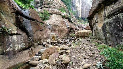 Cañones secos en Drakensberg