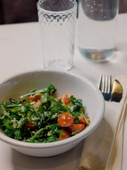  healthy and tasty food in a cafe