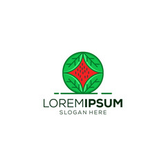 leaf logo design vector